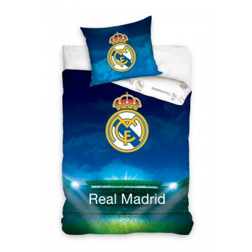 Lenjerie de pat tineret Real Madrid STADION